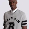 T-shirt con scollo a V Balmain Sport T-shirt con scollo a V Balmain Sport