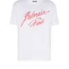 T-shirt con stampa Balmain Lipstick T-shirt con stampa Balmain Lipstick