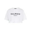 T-shirt con stampa Balmain Paris T-shirt con stampa Balmain Paris