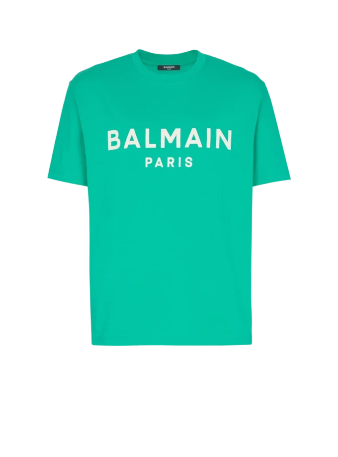 T-shirt con stampa Balmain Paris T-shirt con stampa Balmain Paris