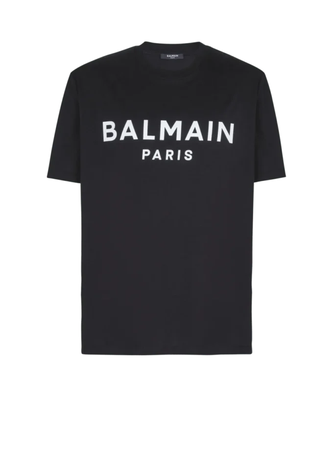 T-shirt con stampa Balmain Paris T-shirt con stampa Balmain Paris