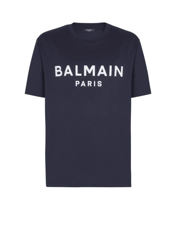 T-shirt con stampa Balmain Paris T-shirt con stampa Balmain Paris