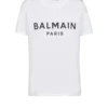 T-shirt con stampa Balmain Paris