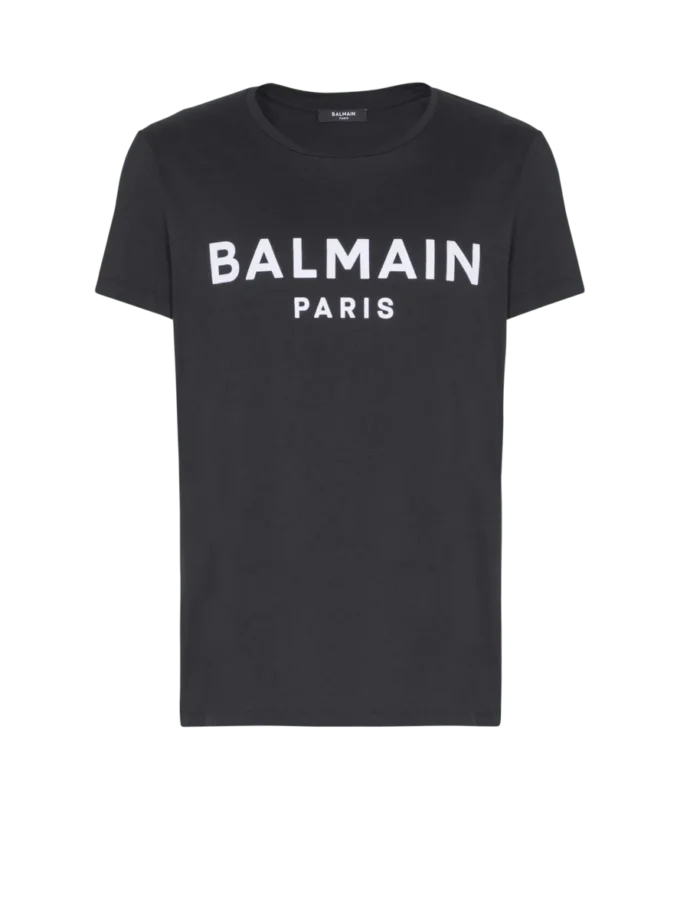 T-shirt con stampa Balmain Paris T-shirt con stampa Balmain Paris