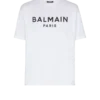 T-shirt con stampa Balmain Paris T-shirt con stampa Balmain Paris