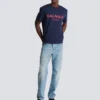 T-shirt con stampa Balmain Paris T-shirt con stampa Balmain Paris