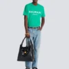 T-shirt con stampa Balmain Paris T-shirt con stampa Balmain Paris
