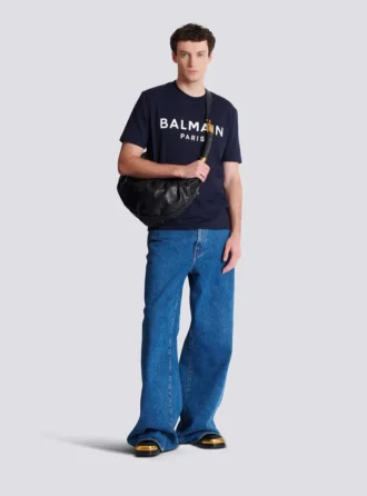 T-shirt con stampa Balmain Paris