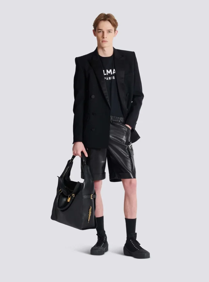 T-shirt con stampa Balmain Paris T-shirt con stampa Balmain Paris