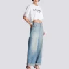 T-shirt con stampa Balmain Paris T-shirt con stampa Balmain Paris