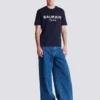 T-shirt con stampa Balmain Paris T-shirt con stampa Balmain Paris
