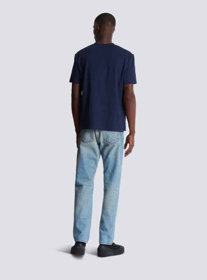 T-shirt con stampa Balmain Paris T-shirt con stampa Balmain Paris