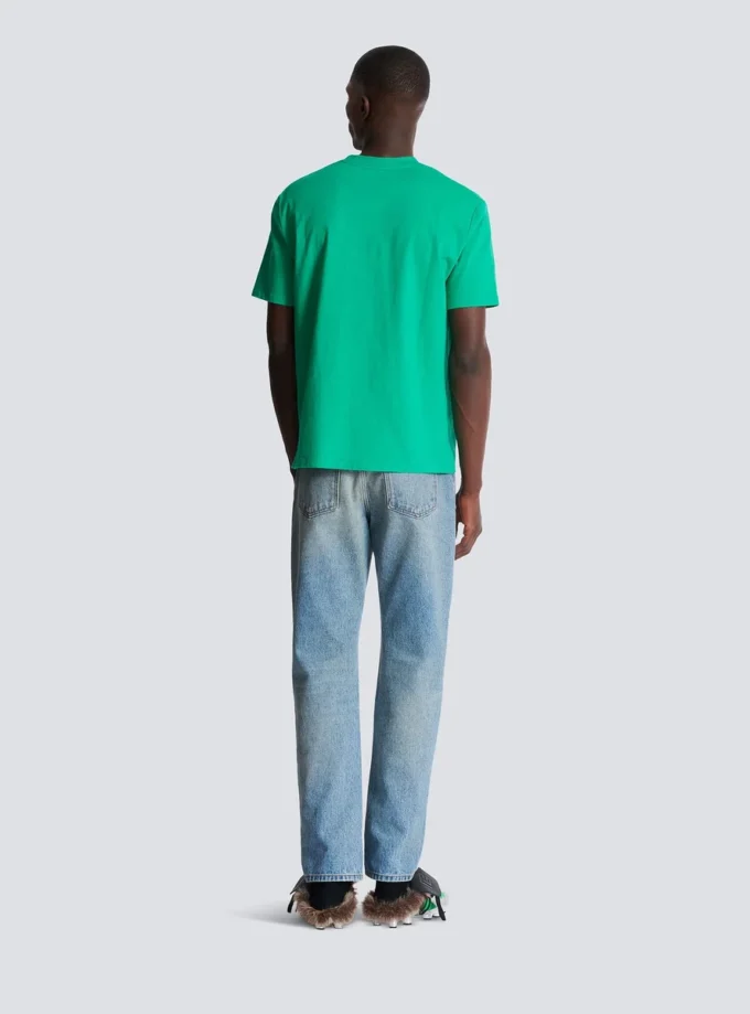 T-shirt con stampa Balmain Paris T-shirt con stampa Balmain Paris