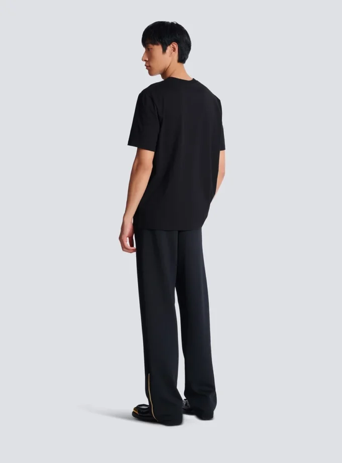 T-shirt con stampa Balmain Paris T-shirt con stampa Balmain Paris