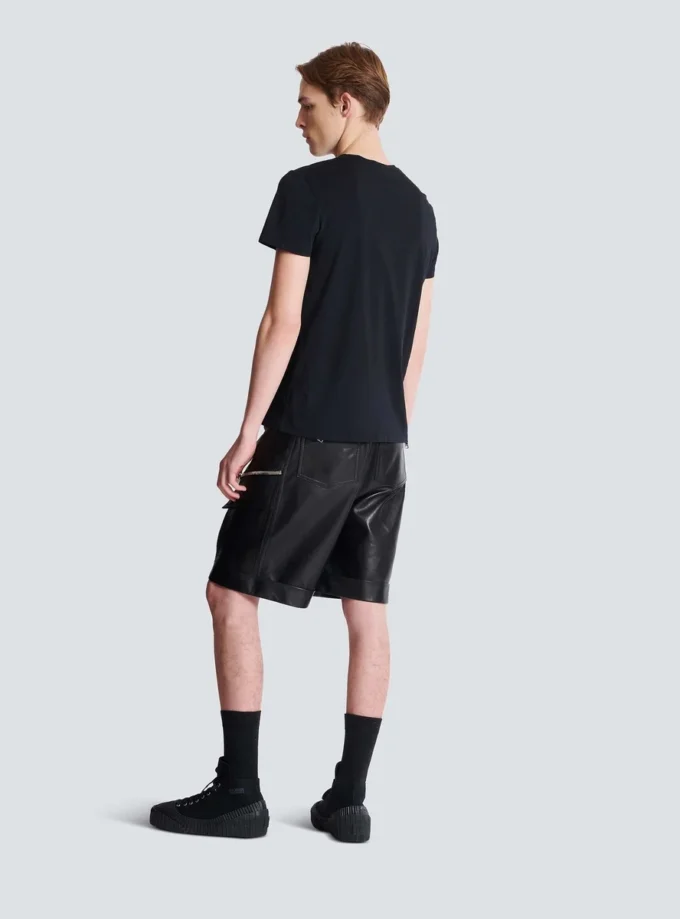 T-shirt con stampa Balmain Paris T-shirt con stampa Balmain Paris