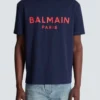T-shirt con stampa Balmain Paris T-shirt con stampa Balmain Paris