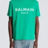T-shirt con stampa Balmain Paris T-shirt con stampa Balmain Paris