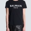 T-shirt con stampa Balmain Paris T-shirt con stampa Balmain Paris