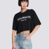 T-shirt con stampa Balmain Paris T-shirt con stampa Balmain Paris