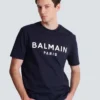 T-shirt con stampa Balmain Paris T-shirt con stampa Balmain Paris