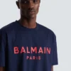 T-shirt con stampa Balmain Paris T-shirt con stampa Balmain Paris