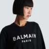 T-shirt con stampa Balmain Paris T-shirt con stampa Balmain Paris