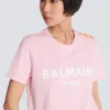 T-shirt con stampa Balmain Paris T-shirt con stampa Balmain Paris