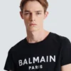 T-shirt con stampa Balmain Paris T-shirt con stampa Balmain Paris