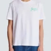 T-shirt con stampa Balmain Paris Brush T-shirt con stampa Balmain Paris Brush