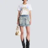 T-shirt con stampa Balmain Paris Chain T-shirt con stampa Balmain Paris Chain
