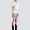 T-shirt con stampa Balmain Paris Chain T-shirt con stampa Balmain Paris Chain