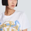 T-shirt con stampa Balmain Paris Chain T-shirt con stampa Balmain Paris Chain