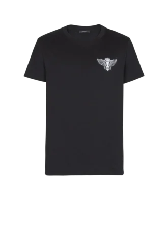 T-shirt con stampa Balmain Wings