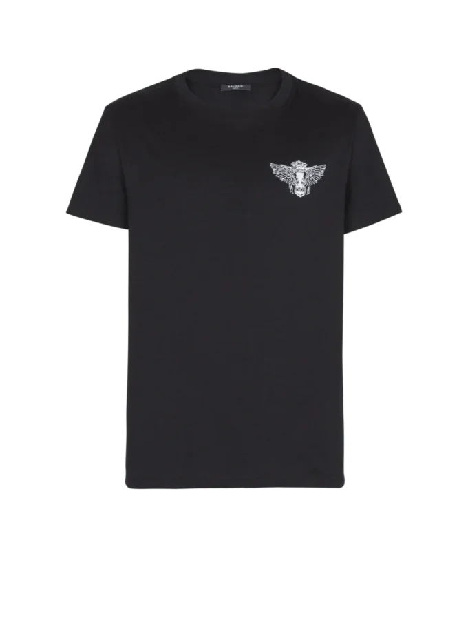 T-shirt con stampa Balmain Wings T-shirt con stampa Balmain Wings