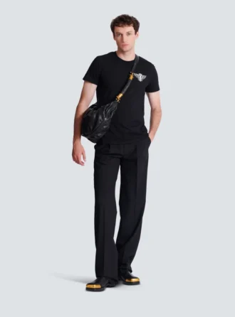 T-shirt con stampa Balmain Wings