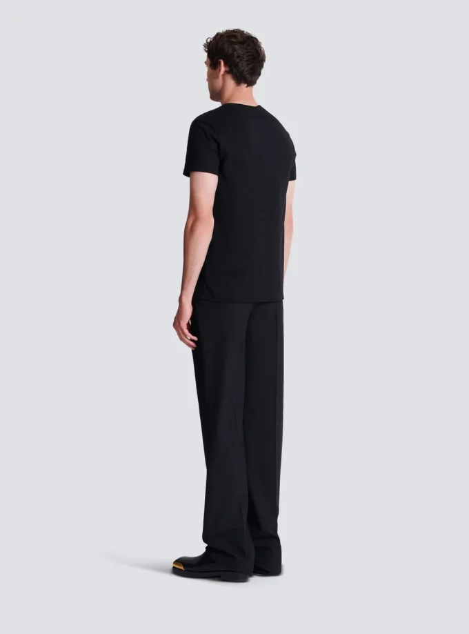 T-shirt con stampa Balmain Wings T-shirt con stampa Balmain Wings