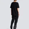 T-shirt con stampa leopardata T-shirt con stampa leopardata