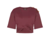 T-shirt corta con lacci T-shirt corta con lacci