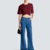 T-shirt corta con lacci T-shirt corta con lacci