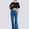 T-shirt corta con lacci T-shirt corta con lacci