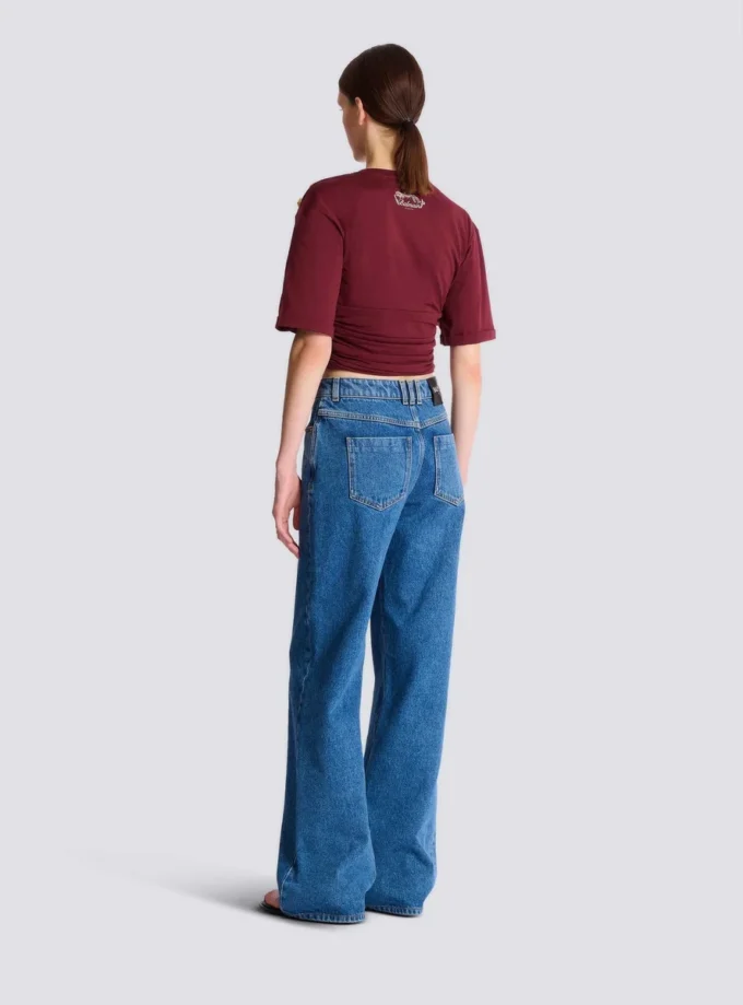 T-shirt corta con lacci T-shirt corta con lacci