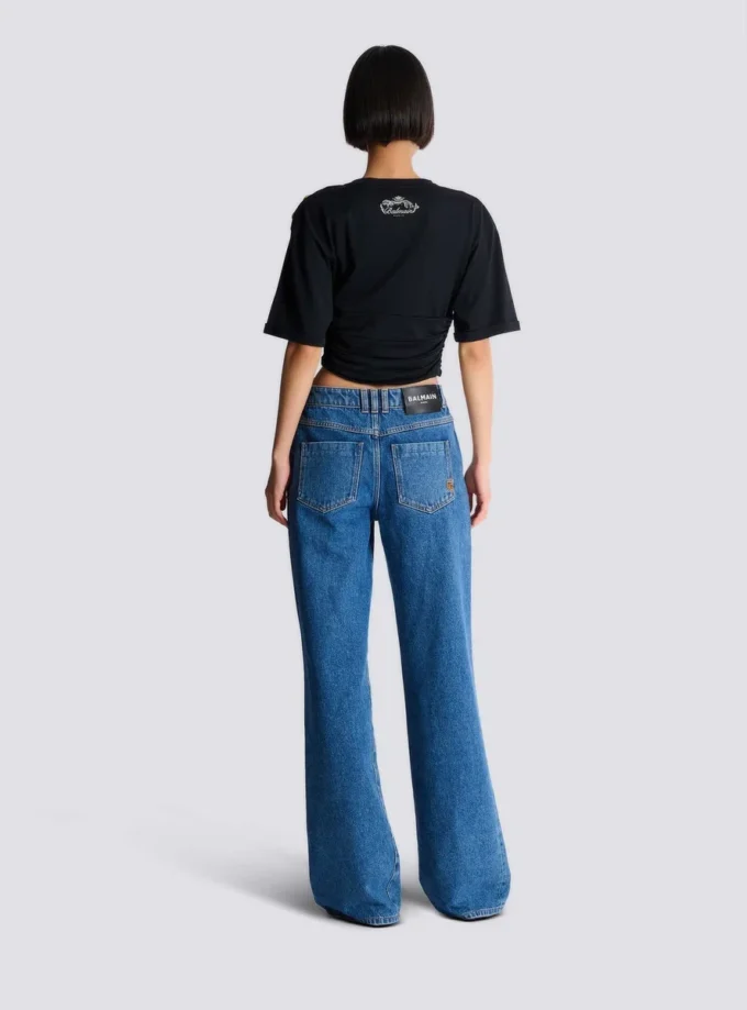 T-shirt corta con lacci T-shirt corta con lacci