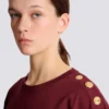T-shirt corta con lacci T-shirt corta con lacci
