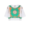 T-shirt corta con stampa Balmain Foulard T-shirt corta con stampa Balmain Foulard