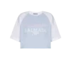 T-shirt corta con stampa Balmain Paris T-shirt corta con stampa Balmain Paris