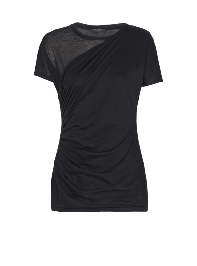T-shirt drappeggiata