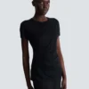 T-shirt drappeggiata