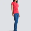 T-shirt drappeggiata con bottoni T-shirt drappeggiata con bottoni