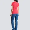 T-shirt drappeggiata con bottoni T-shirt drappeggiata con bottoni