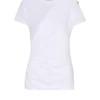 T-shirt drappeggiata in jersey a maniche corte T-shirt drappeggiata in jersey a maniche corte